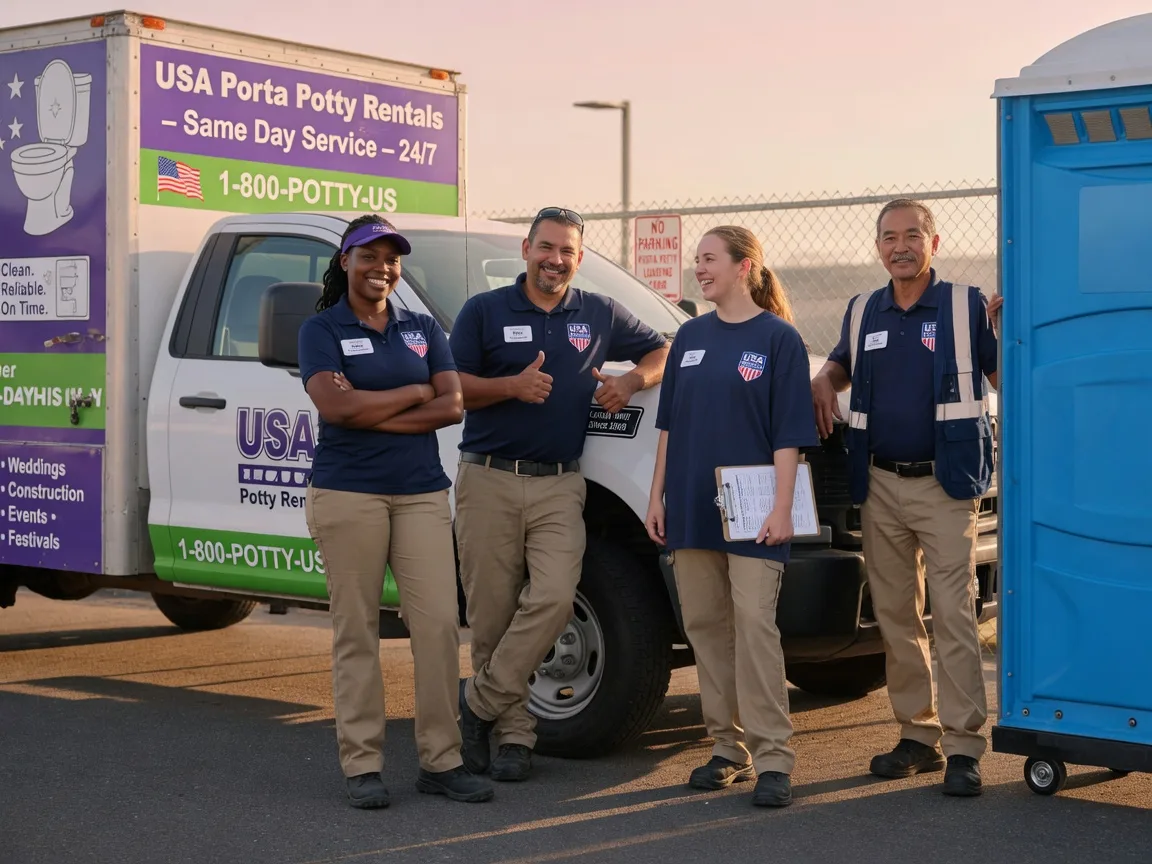 Porta Potty Rental company in Haverhill, OH